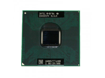 Процесор за лаптоп Intel Core 2 Duo T6400 2.00/2M/800 SLGJ4